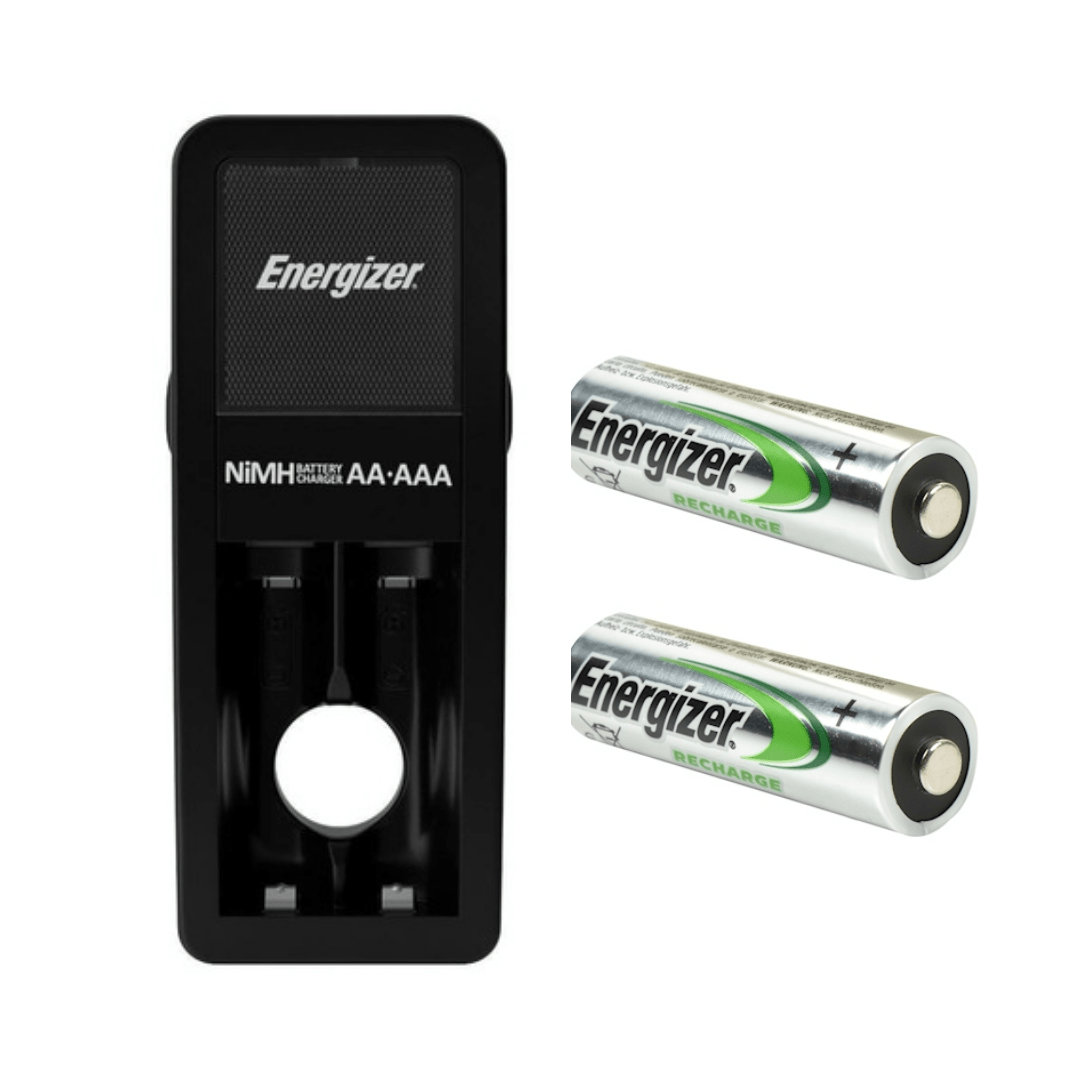 Baterias Recargables Para AAA AA Cargador Energizer Litio Pilas De  Energizer w/4 39800121042
