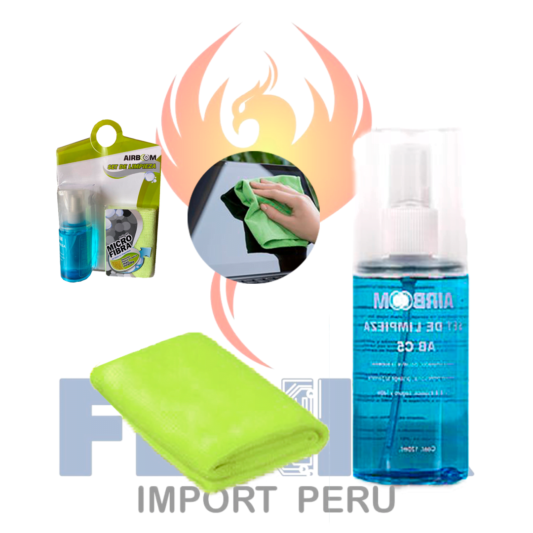 Kit De Limpieza Para Pantalla De Pc, Laptop 120 ml - Fenix Import Peru