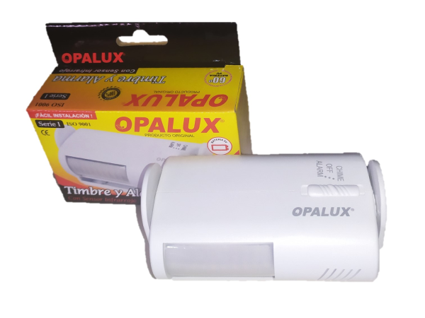 Sensor De Movimiento Con Timbre Y Alarma Opalux St-96 - Imagen 5