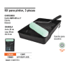 Kit Para Pintar 3 En 1 Rodillo Charola Maneral Truper 13843 - Imagen 2