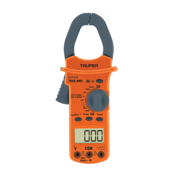 Multímetro Multitester Digital Gancho Pinza Truper Mut-202 - Imagen 3
