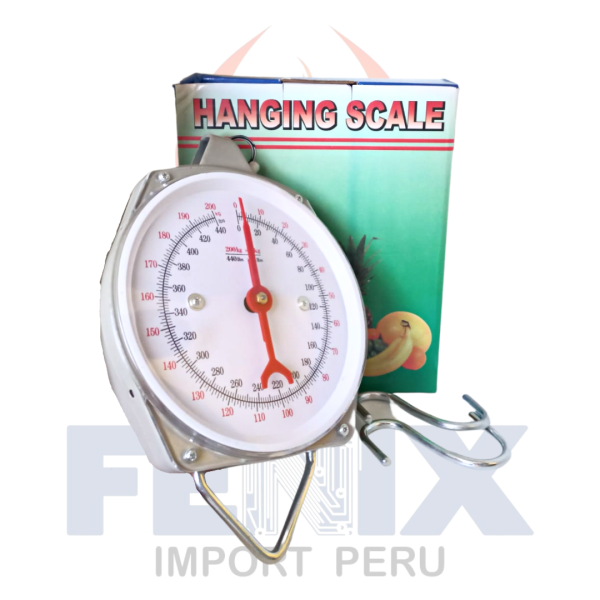 Balanza Analógica Colgante Scale Tipo Reloj 1kg – 200Kg