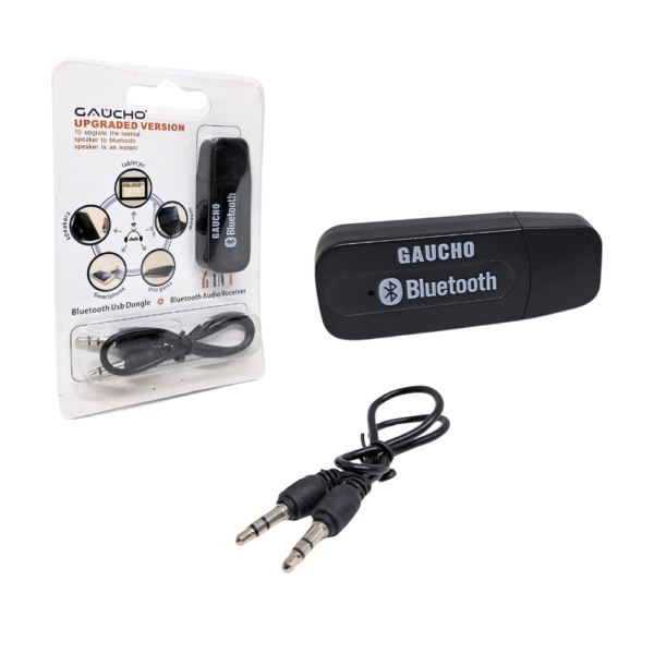 Receptor Bluetooth Dual Plug y Usb Para Autos / parlantes Gaucho