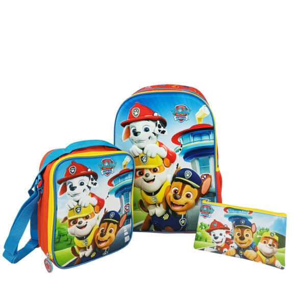 Set Mochila 2 bolsillos Oficio Scool Ranger - PAW PATROL NIÑO