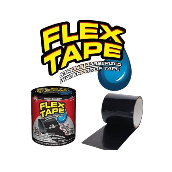 Cinta Adhesiva Impermeable Flex Tape Super Resistente