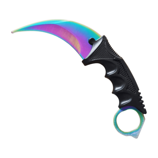 Navaja Karambit Táctica Para Supervivencia Combate Camping - Imagen 3