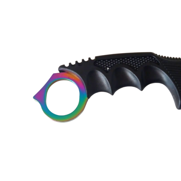 Navaja Karambit Táctica Para Supervivencia Combate Camping - Imagen 2