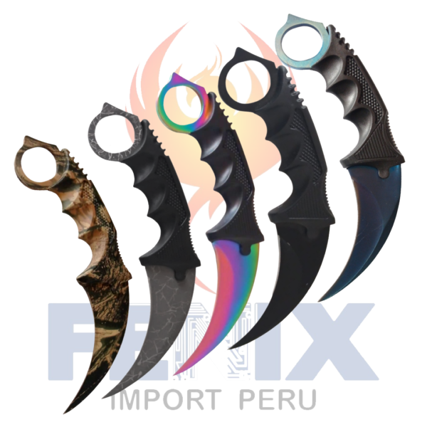 Navaja Karambit Táctica Para Supervivencia Combate Camping