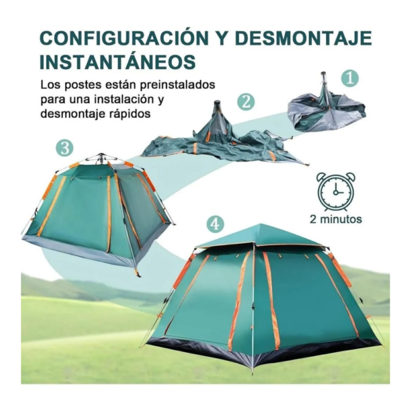 Carpa automática para 6 personas - Imagen 3