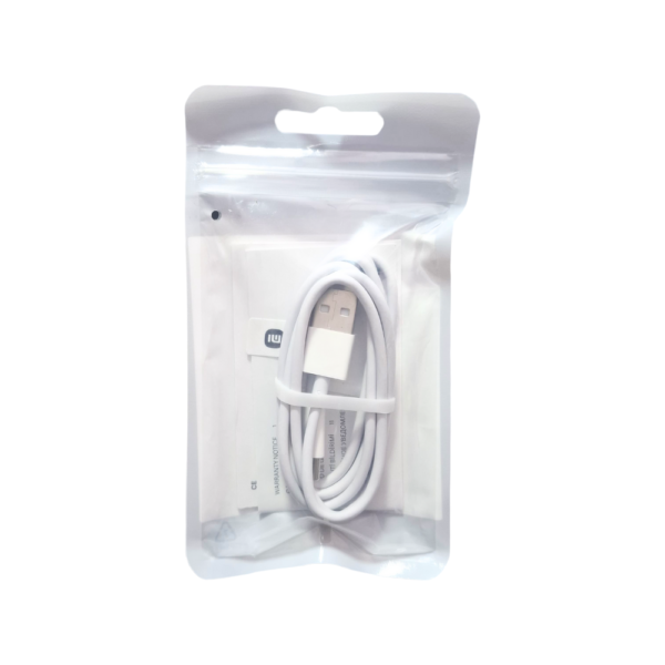 Cable USB A a Tipo C 1m Blanco Xiaomi- SJX14ZM - Imagen 2