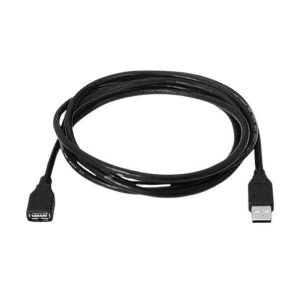 Cable Extension USB 2.0 Macho a Hembra 5 Metros Negro - Imagen 2
