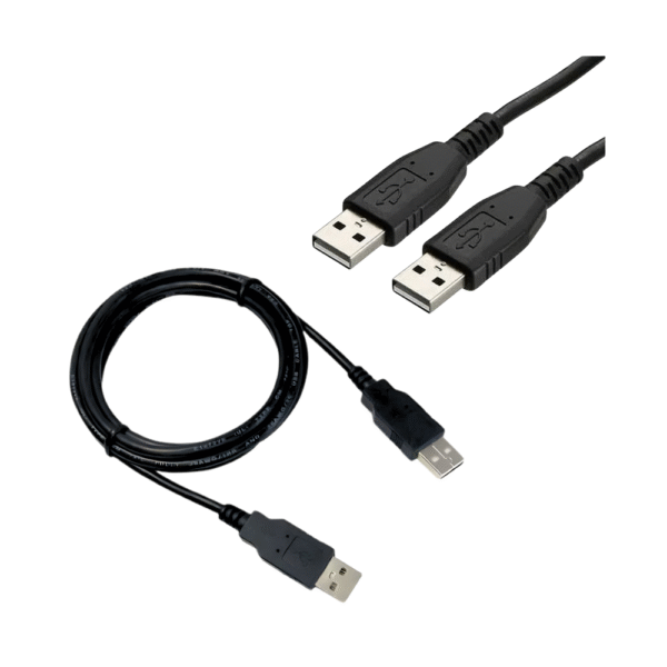 Cable Extension USB 2.0 Macho a Macho 5 Metros Negro