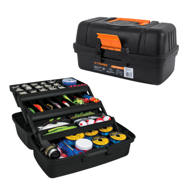 Caja Organizadora Pesca Carpinteria cerrajeria Truper CPE-16N