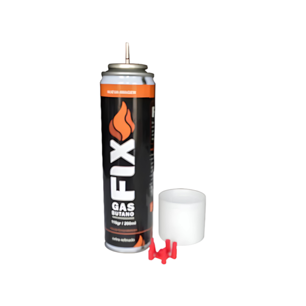 Gas Butano FIX Ultra Refinado Valvula Universal 200 ml - Imagen 3