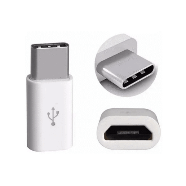Adaptador X2 Unid Otg De Microusb V8 A Tipo C - Imagen 4