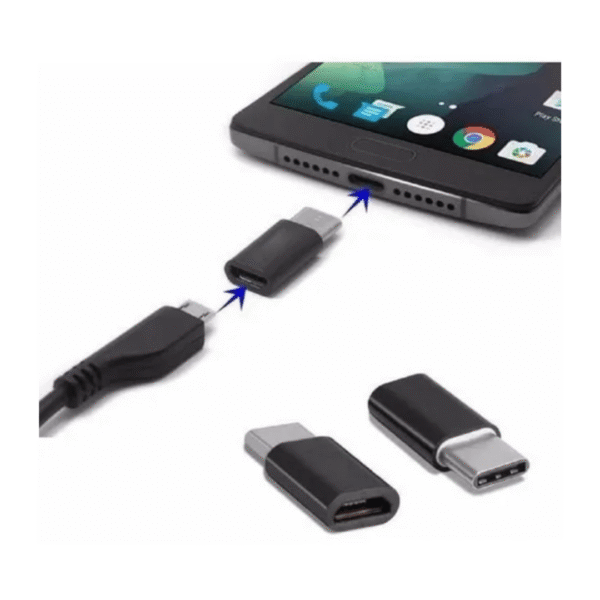 Adaptador X2 Unid Otg De Microusb V8 A Tipo C - Imagen 5