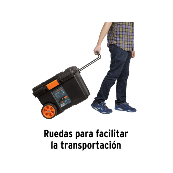 Caja de Herramientas con Ruedas de 23 x 17" CHP-23R Truper - Imagen 2