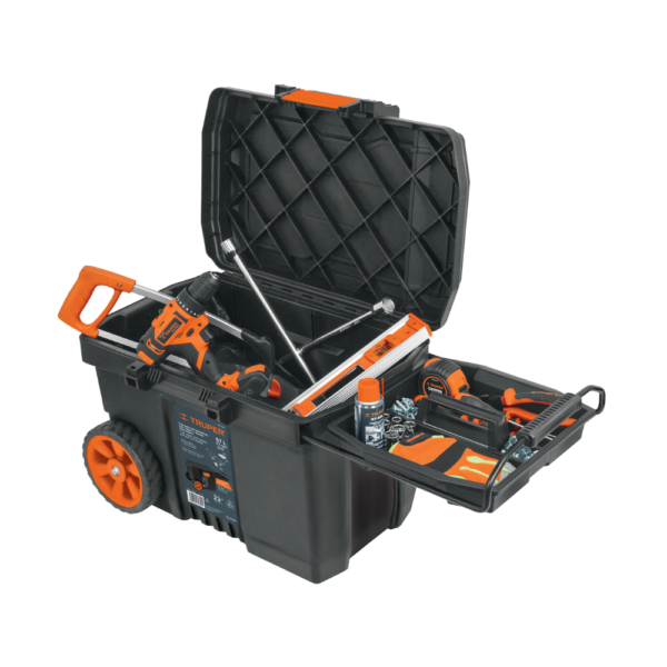 Caja de Herramientas con Ruedas de 23 x 17" CHP-23R Truper