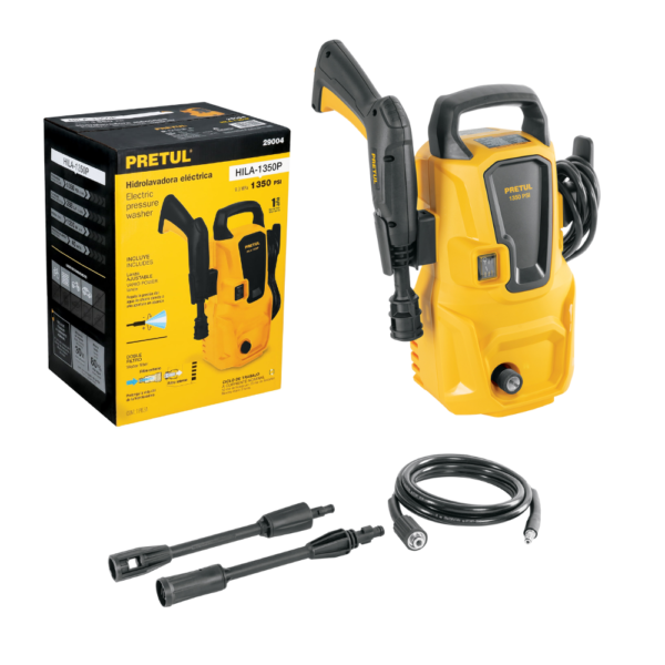 Hidrolavadora electrica 1350 PSI 1200 W HILA-1350P-2