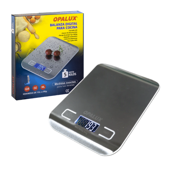 Balanza Digital para Cocina Opalux OP-S5