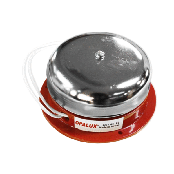 Timbre Industrial Redondo de Metal 8" OPALUX 72.08.220 - Imagen 2