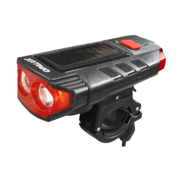 Linterna Multifuncional con Timbre para Bicicleta Opalux OP-HL329B - Imagen 2