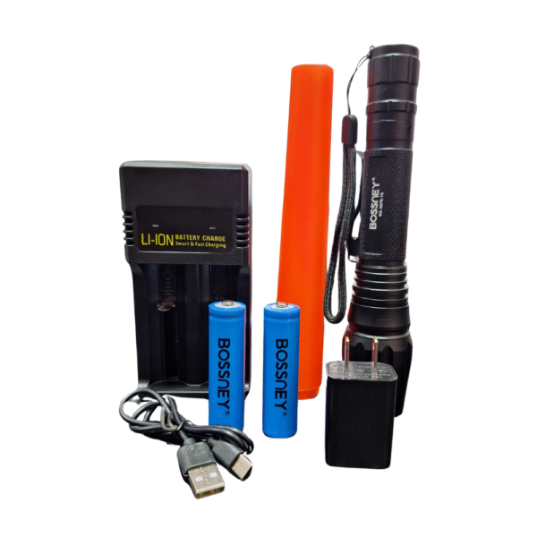 Linterna Tactica de Mano Bossney BS-3978-T6 - Imagen 2