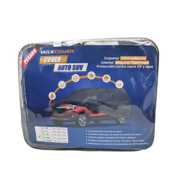 Cobertor para Auto SUV Funda Gruesa Impermeable - Talla L - Imagen 2