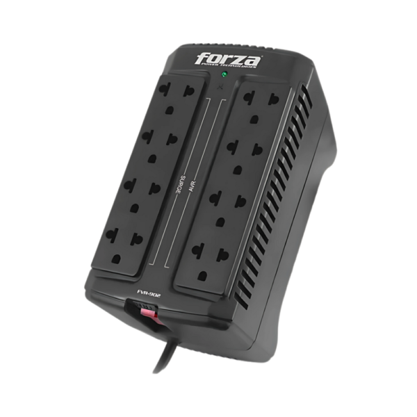 Estabilizador Forza Fvr-902 8 Tomas 900Va/450W 220v - Imagen 2
