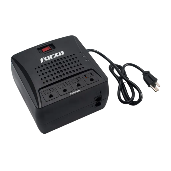 Estabilizador Forza Fvr-3002 4 Tomas/3000va/1500w 220v - Imagen 3