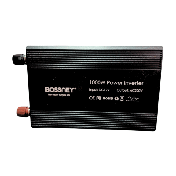 Inversor de Corriente 1000W 12/220V Bossney - Imagen 2