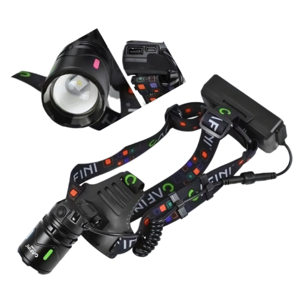 Linterna Frontal Recargable 30W CN-L693C CAFINI - Imagen 3
